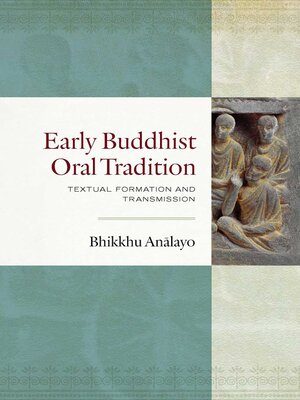 cover image of Early Buddhist Oral Tradition